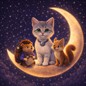 Moonlight the Kitten Album Cover